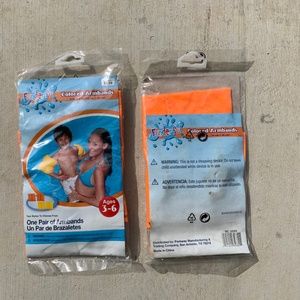 COPY - Funderful Inflatable Arm Bands Floatation Sleeves Water Wings Swimming A…
